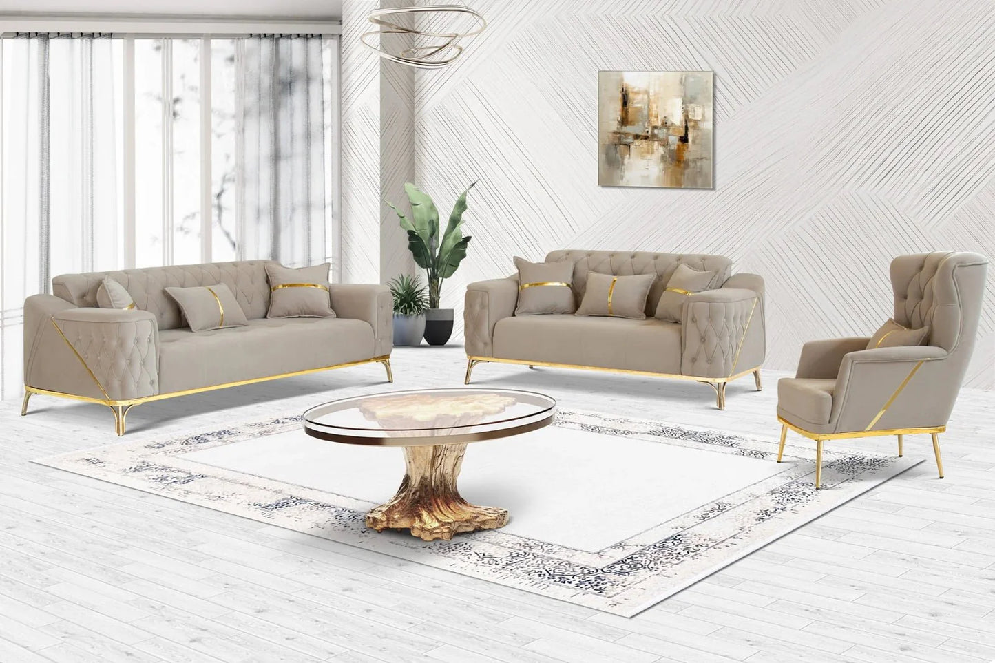 JASMINE SOFA BED VELVET - Style HeavenJASMINE SOFA BED VELVETsofa BedsStyle HeavenStyle HeavenJAS - 3+2 - CR50610283234463+2 Seater