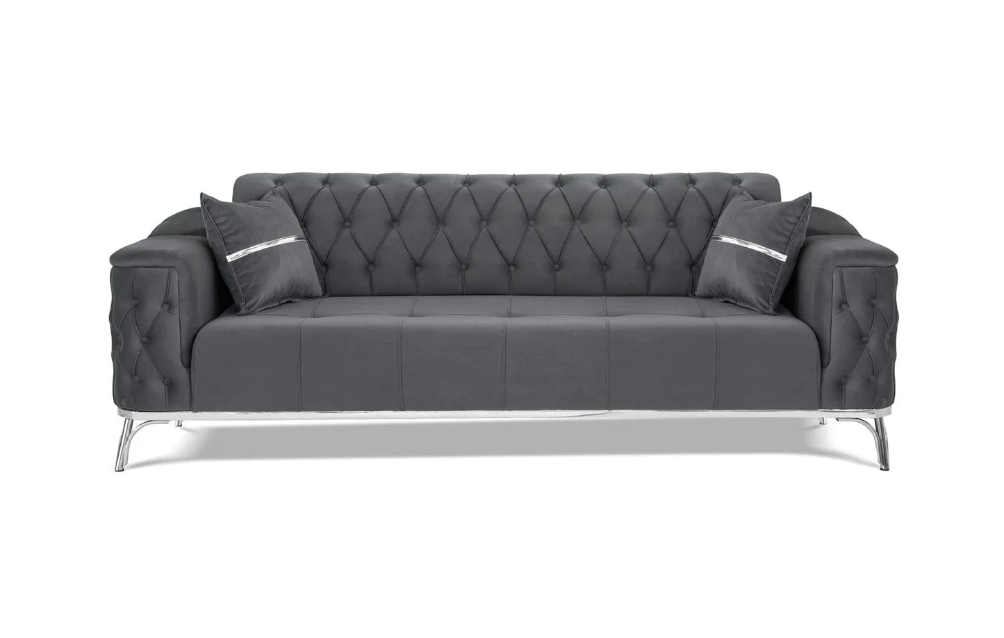 JASMINE SOFA BED VELVET - Style HeavenJASMINE SOFA BED VELVETsofa BedsStyle HeavenStyle HeavenJAS - 3+2 - G50610283233923+2 Seater