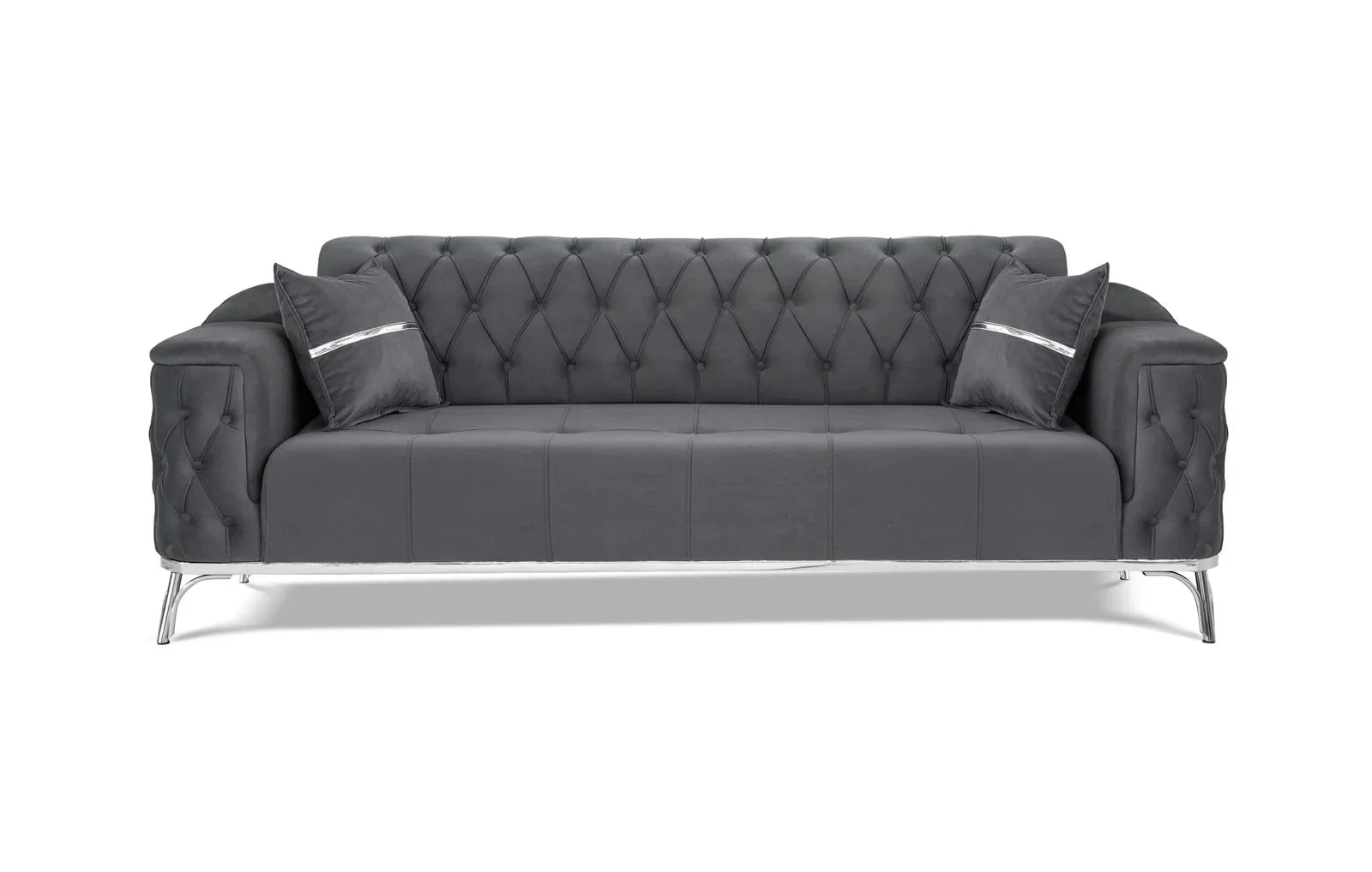 JASMINE SOFA BED VELVET - Style HeavenJASMINE SOFA BED VELVETsofa BedsStyle HeavenStyle HeavenJAS - 3+2 - G50610283233923+2 Seater