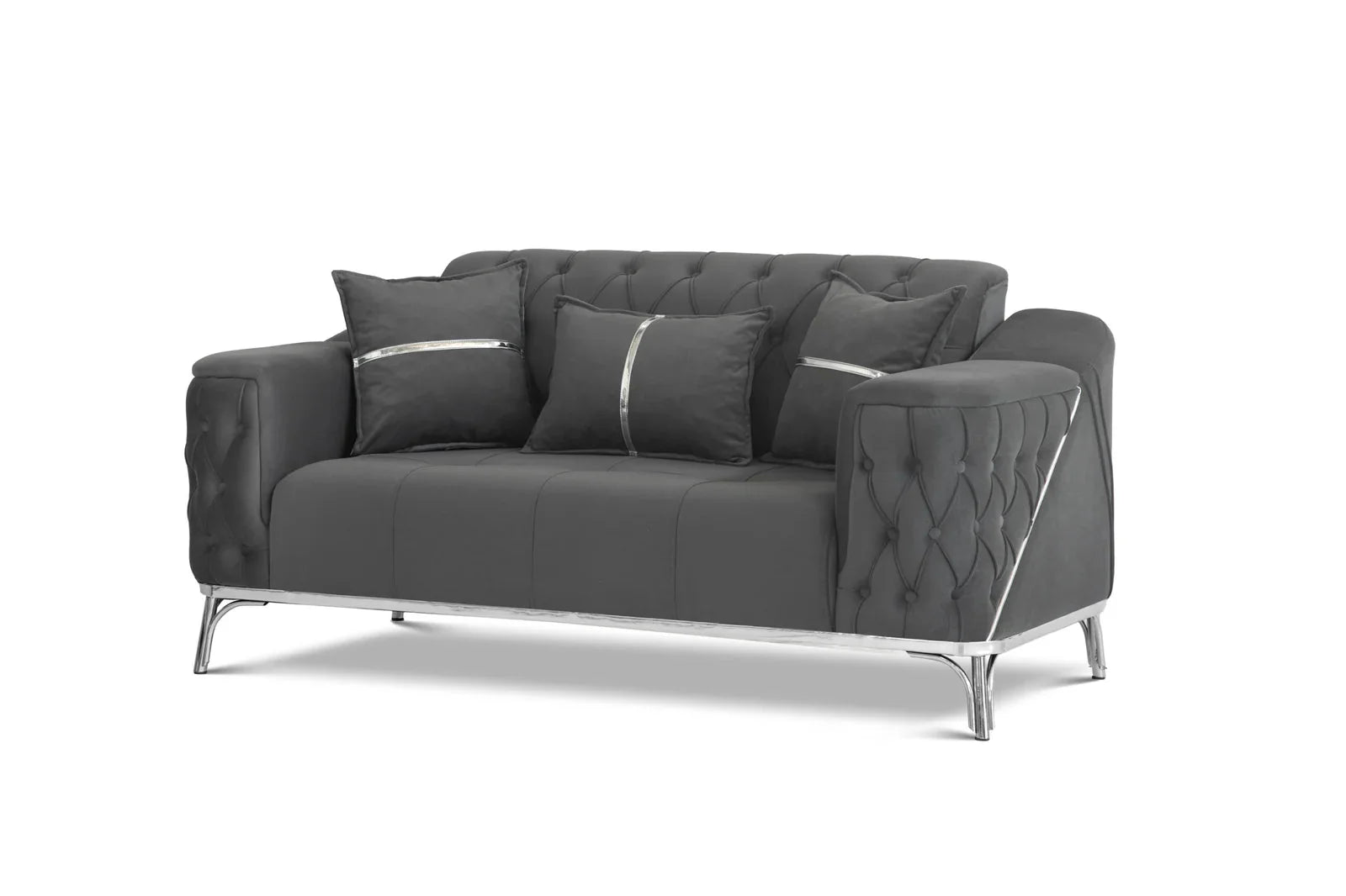 JASMINE SOFA BED VELVET - Style HeavenJASMINE SOFA BED VELVETsofa BedsStyle HeavenStyle HeavenJAS - 3+2 - CR50610283234463+2 Seater