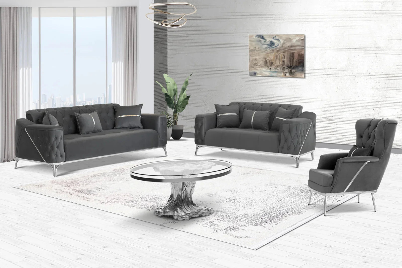 JASMINE SOFA BED VELVET - Style HeavenJASMINE SOFA BED VELVETsofa BedsStyle HeavenStyle HeavenJAS - 3+2 - CR50610283234463+2 Seater