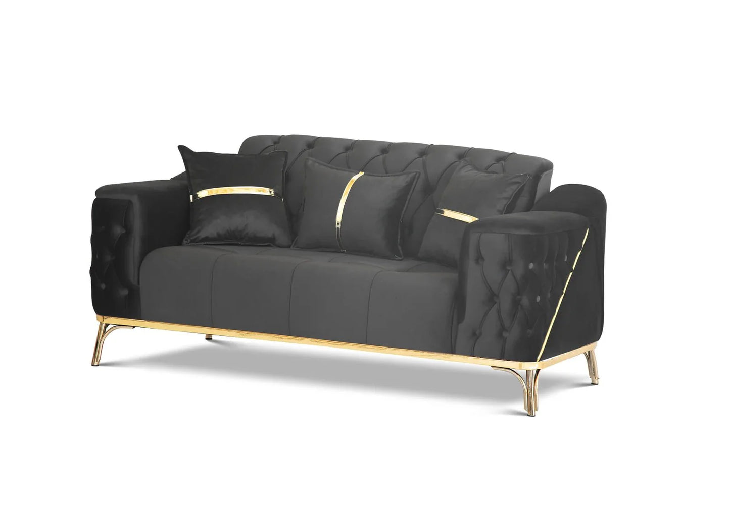 JASMINE SOFA BED VELVET - Style HeavenJASMINE SOFA BED VELVETsofa BedsStyle HeavenStyle HeavenJAS - 3+2 - CR50610283234463+2 Seater