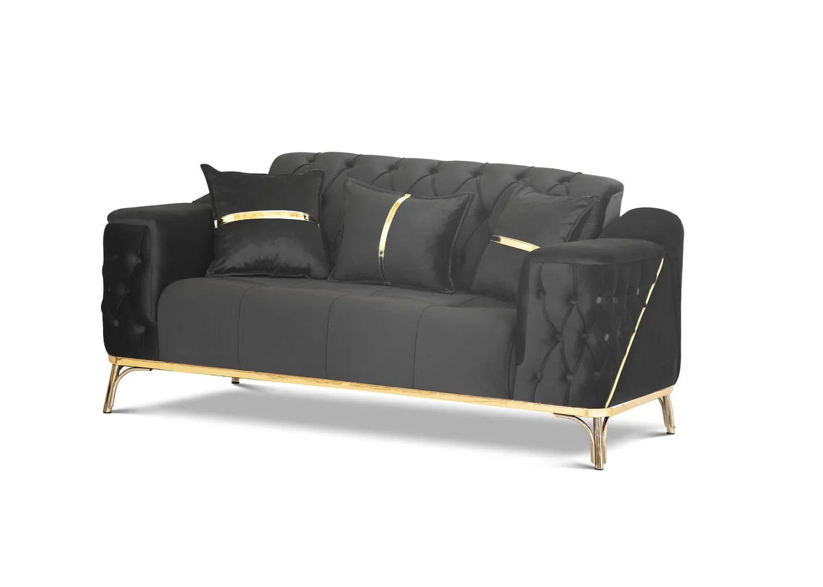 JASMINE SOFA BED VELVET - Style HeavenJASMINE SOFA BED VELVETsofa BedsStyle HeavenStyle HeavenJAS - 3+2 - CR50610283234463+2 Seater