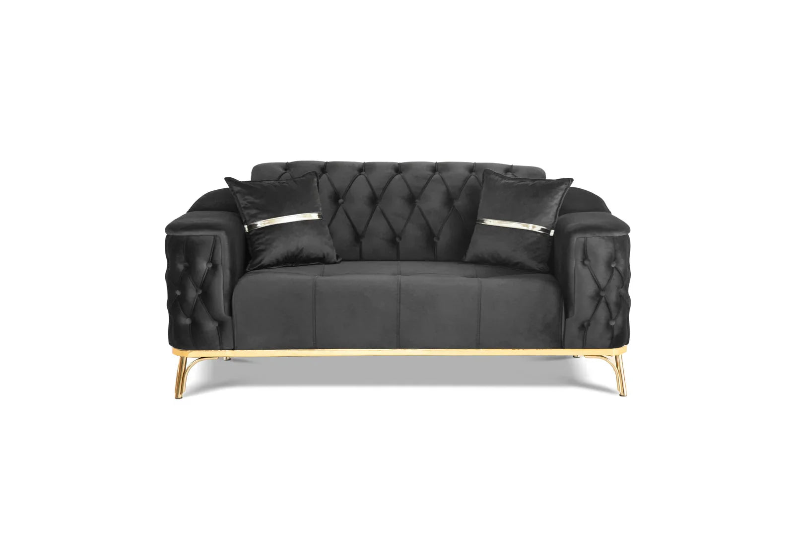 JASMINE SOFA BED VELVET - Style HeavenJASMINE SOFA BED VELVETsofa BedsStyle HeavenStyle HeavenJAS - 3+2 - BL50610283234913+2 Seater