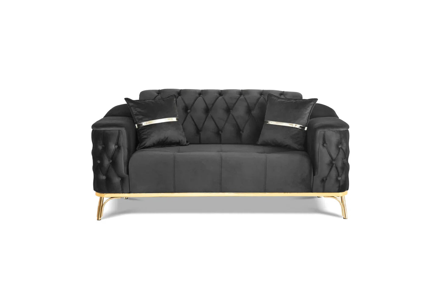 JASMINE SOFA BED VELVET - Style HeavenJASMINE SOFA BED VELVETsofa BedsStyle HeavenStyle HeavenJAS - 3+2 - BL50610283234913+2 Seater