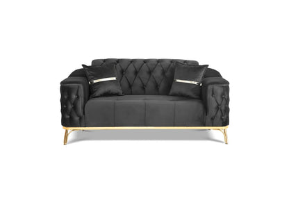 JASMINE SOFA BED VELVET - Style HeavenJASMINE SOFA BED VELVETsofa BedsStyle HeavenStyle HeavenJAS - 3+2 - BL50610283234913+2 Seater