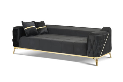 JASMINE SOFA BED VELVET - Style HeavenJASMINE SOFA BED VELVETsofa BedsStyle HeavenStyle HeavenJAS - 3+2 - CR50610283234463+2 Seater