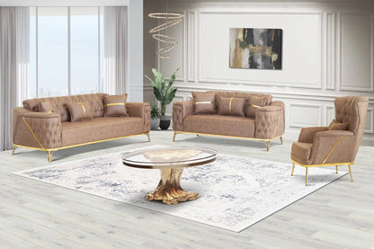 Jasmine Sofa Suede - Style HeavenJasmine Sofa Suedesofa BedsStyle HeavenStyle HeavenJAS - 3+2 - SUE - BR50610283235453+2 Seater