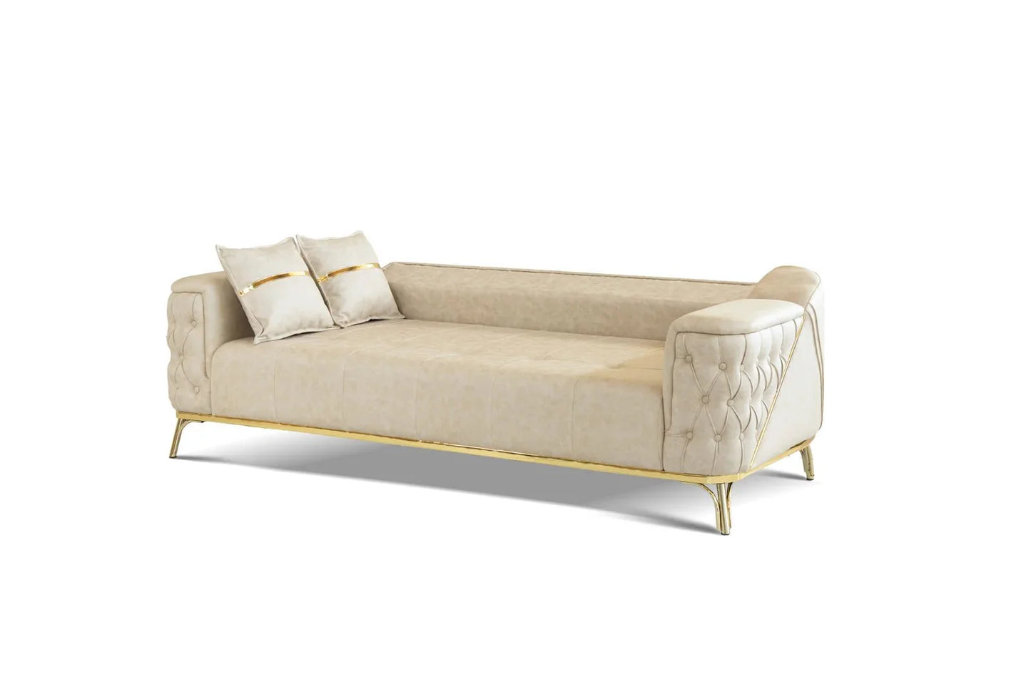 Jasmine Sofa Suede - Style HeavenJasmine Sofa Suedesofa BedsStyle HeavenStyle HeavenJAS - 3+2 - SUE - G50610283235903+2 Seater