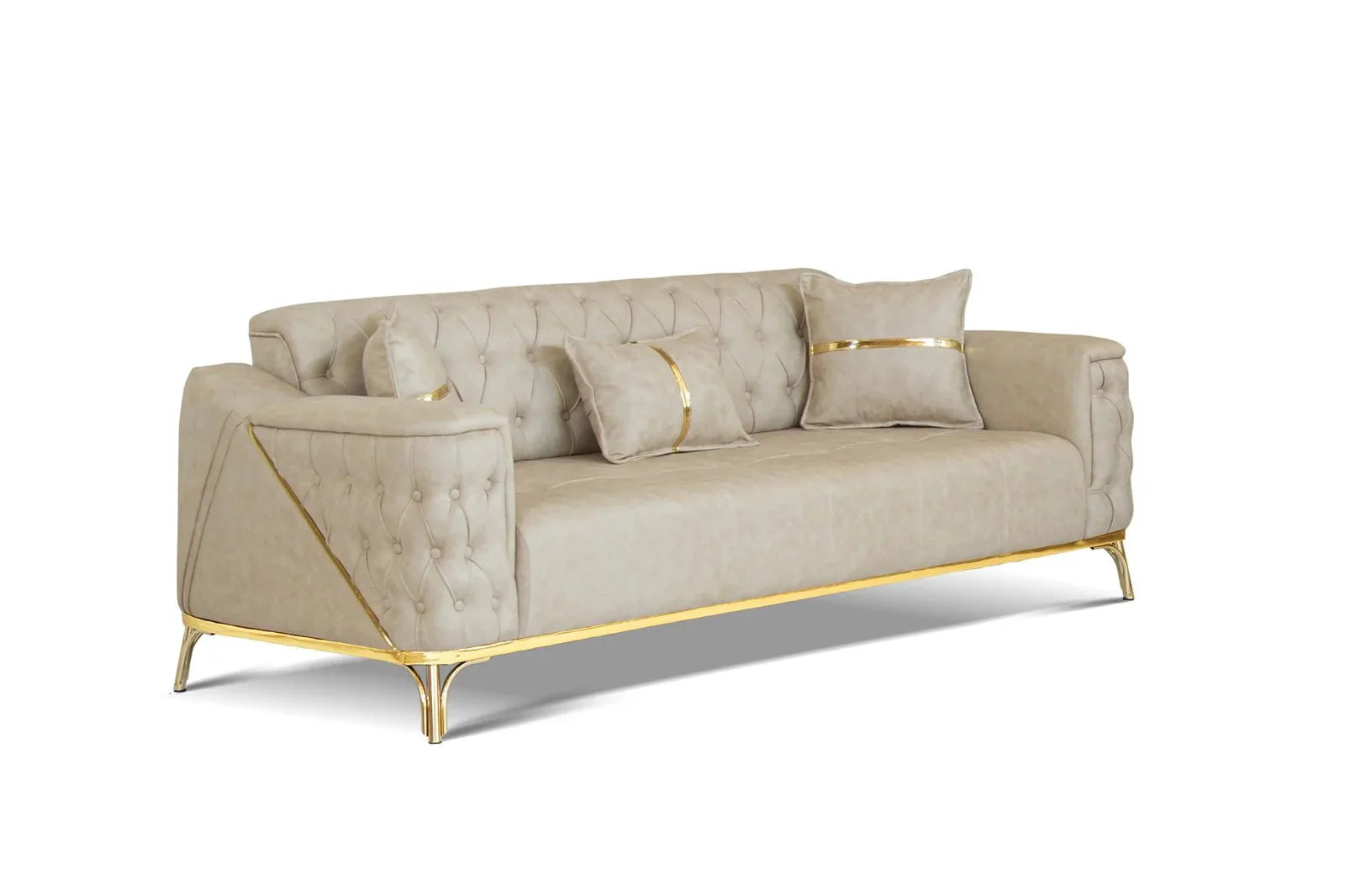 Jasmine Sofa Suede - Style HeavenJasmine Sofa Suedesofa BedsStyle HeavenStyle HeavenJAS - 3+2 - SUE - G50610283235903+2 Seater
