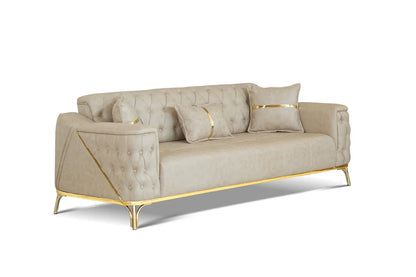 Jasmine Sofa Suede - Style HeavenJasmine Sofa Suedesofa BedsStyle HeavenStyle HeavenJAS - 3+2 - SUE - G50610283235903+2 Seater