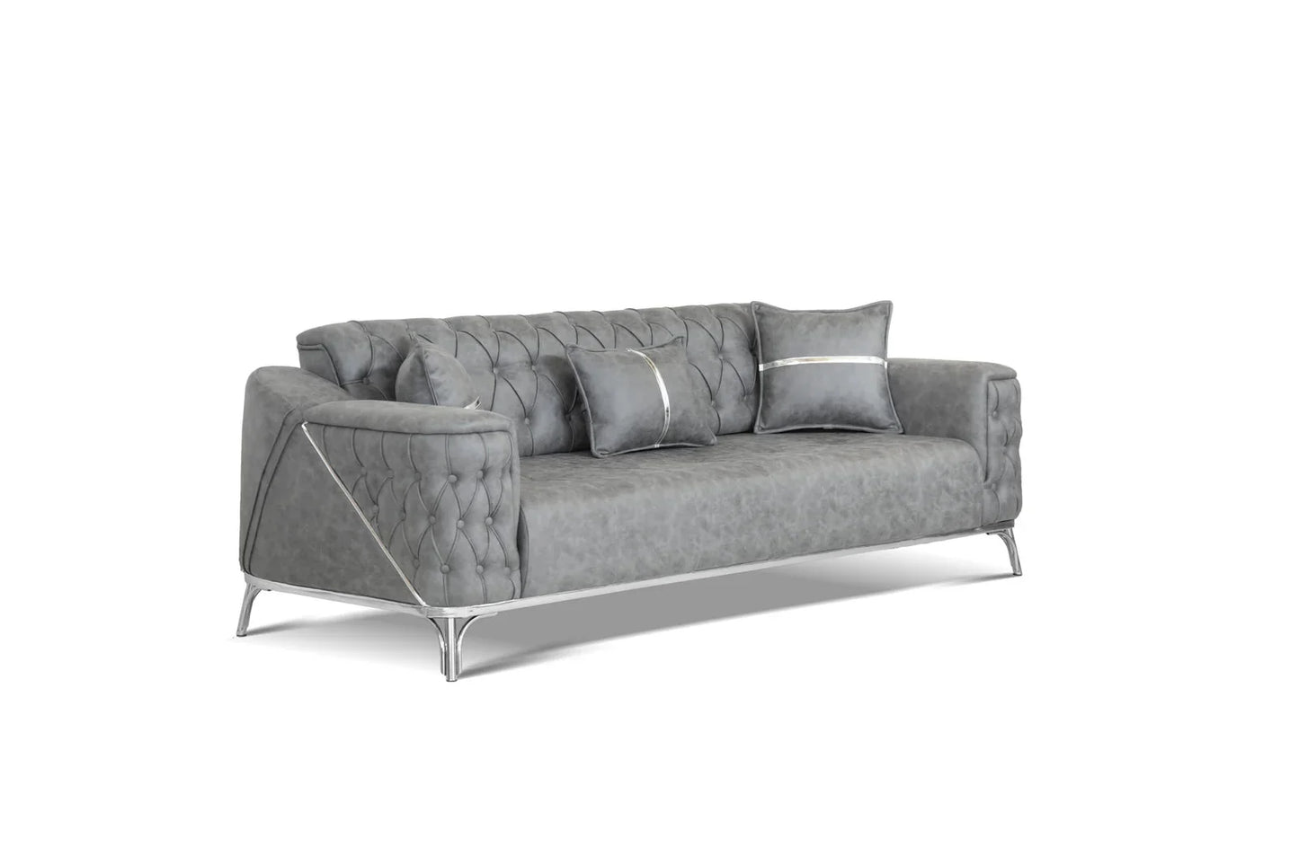 Jasmine Sofa Suede - Style HeavenJasmine Sofa Suedesofa BedsStyle HeavenStyle HeavenJAS - 3+2 - SUE - BR50610283235453+2 Seater