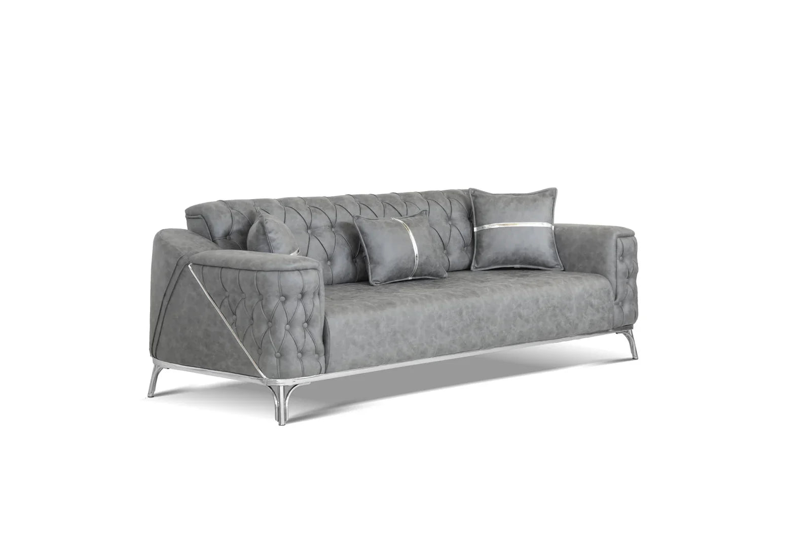 Jasmine Sofa Suede - Style HeavenJasmine Sofa Suedesofa BedsStyle HeavenStyle HeavenJAS - 3+2 - SUE - BR50610283235453+2 Seater
