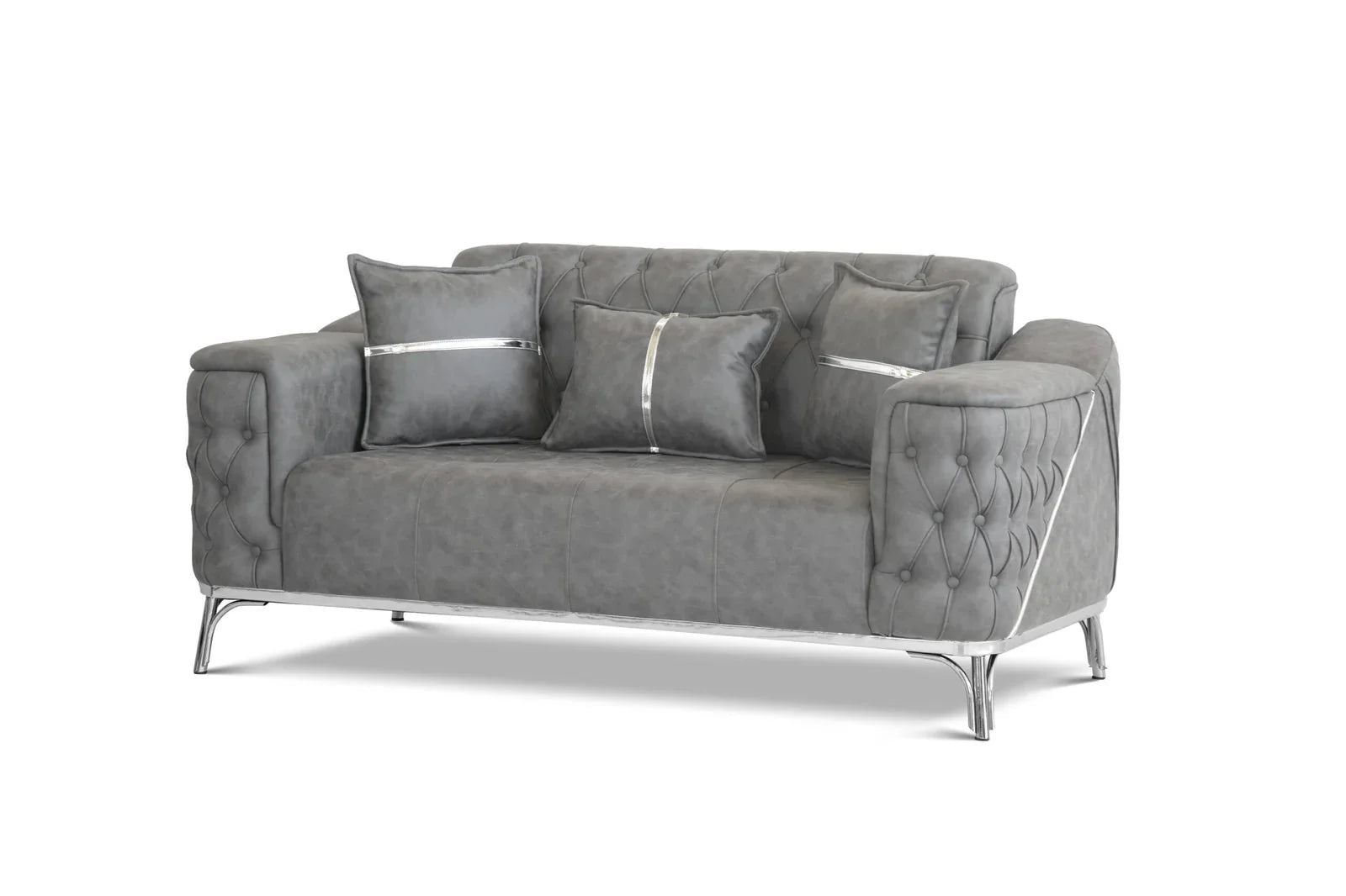 Jasmine Sofa Suede - Style HeavenJasmine Sofa Suedesofa BedsStyle HeavenStyle HeavenJAS - 3+2 - SUE - BR50610283235453+2 Seater