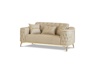Jasmine Sofa Suede - Style HeavenJasmine Sofa Suedesofa BedsStyle HeavenStyle HeavenJAS - 3+2 - SUE - CR50610283236443+2 Seater