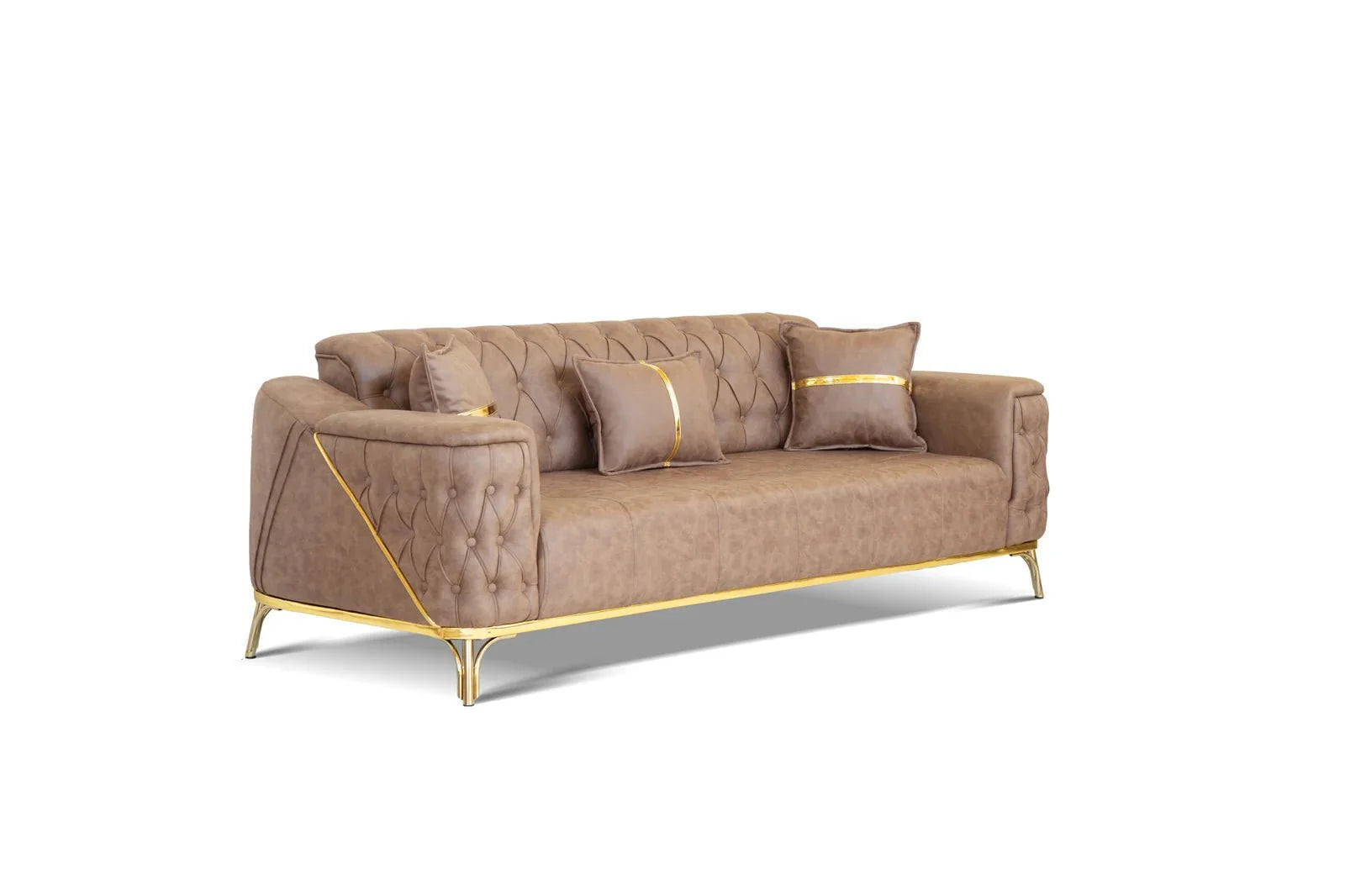 Jasmine Sofa Suede - Style HeavenJasmine Sofa Suedesofa BedsStyle HeavenStyle HeavenJAS - 3+2 - SUE - BR50610283235453+2 Seater