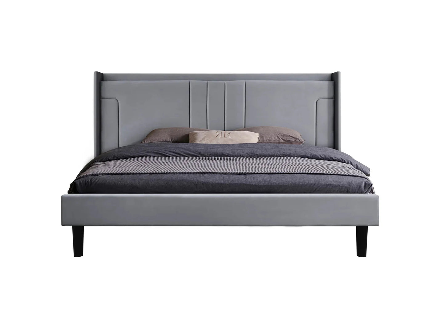 Lara Velvet Double/King Bed - Style HeavenLara Velvet Double/King BedBedsStyle HeavenStyle HeavenLARA - BL - D5061028324894Double