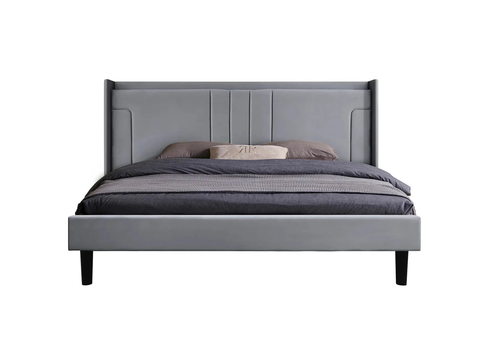 Lara Velvet Double/King Bed - Style HeavenLara Velvet Double/King BedBedsStyle HeavenStyle HeavenLARA - BL - D5061028324894Double