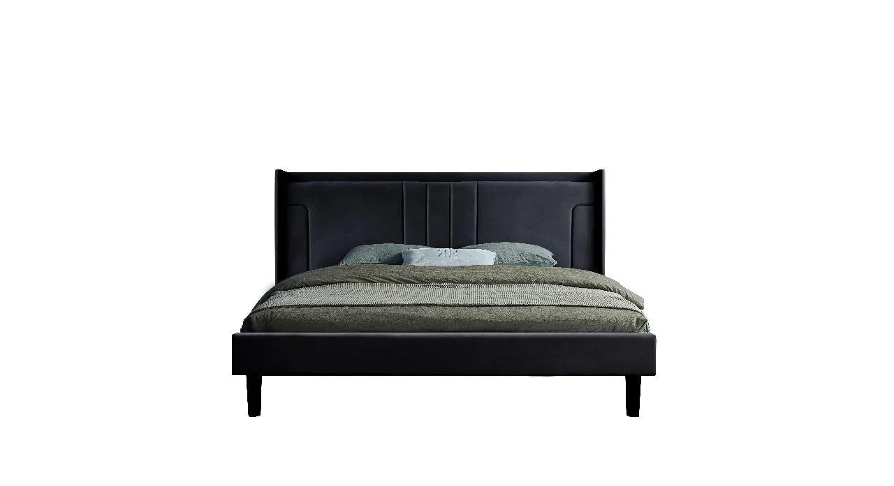 Lara Velvet Double/King Bed - Style HeavenLara Velvet Double/King BedBedsStyle HeavenStyle HeavenLARA - BL - D5061028324894Double