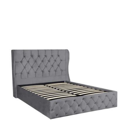 Lorena Velvet Storage Bed - Style HeavenLorena Velvet Storage BedfurnitureStyle HeavenStyle HeavenLOR - G - D5061028324818Double