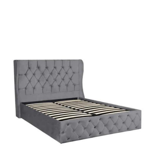 Lorena Velvet Storage Bed - Style HeavenLorena Velvet Storage BedfurnitureStyle HeavenStyle HeavenLOR - G - D5061028324818Double