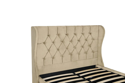 Lorena Velvet Storage Bed - Style HeavenLorena Velvet Storage BedfurnitureStyle HeavenStyle HeavenLOR - CR - K5061028324856King
