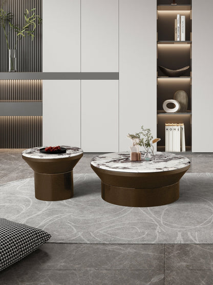 LUNA COFFEE TABLE SET - Style HeavenLUNA COFFEE TABLE SETfurnitureStyle HeavenStyle HeavenLUNA - W&BR5061028325563Brown