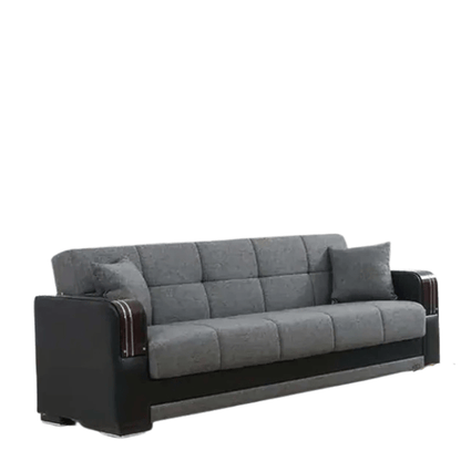MALTA GREY SOFA BED - Style HeavenMALTA GREY SOFA BEDsofa BedsStyle HeavenStyle HeavenMALTAGREY2SEATER50610283229202 seater