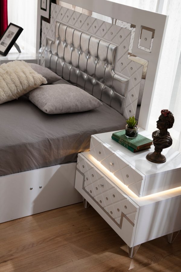 QUEEN WHITE BEDROOM SET - Style HeavenQUEEN WHITE BEDROOM SETBedroom setStyle HeavenStyle HeavenQUEENWHITEBEDSET5061028323132