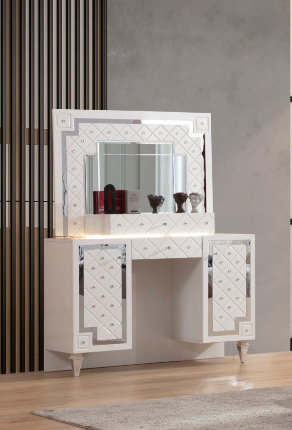 QUEEN WHITE BEDROOM SET - Style HeavenQUEEN WHITE BEDROOM SETBedroom setStyle HeavenStyle HeavenQUEENWHITEBEDSET5061028323132