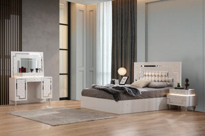 QUEEN WHITE BEDROOM SET - Style HeavenQUEEN WHITE BEDROOM SETBedroom setStyle HeavenStyle HeavenQUEENWHITEBEDSET5061028323132