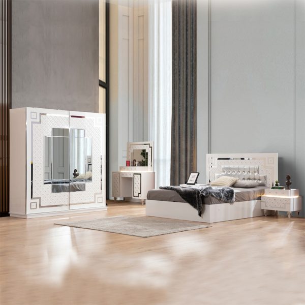 QUEEN WHITE BEDROOM SET - Style HeavenQUEEN WHITE BEDROOM SETBedroom setStyle HeavenStyle HeavenQUEENWHITEBEDSET5061028323132