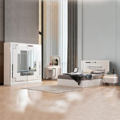 QUEEN WHITE BEDROOM SET - Style HeavenQUEEN WHITE BEDROOM SETBedroom setStyle HeavenStyle HeavenQUEENWHITEBEDSET5061028323132