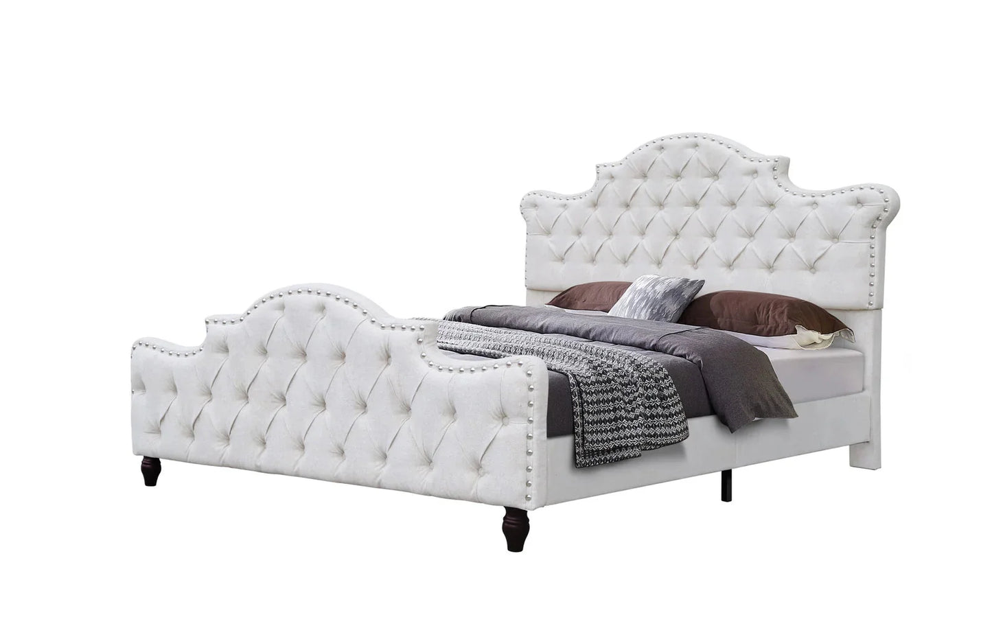 Sapphire Cotton Double/King Bed - Style HeavenSapphire Cotton Double/King BedBedsStyle HeavenStyle HeavenSAPP - CR - K5061028324962King