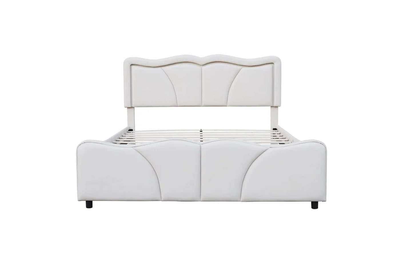 Serene Leather PU Double/King Bed - Style HeavenSerene Leather PU Double/King BedBedsStyle HeavenStyle HeavenSERE - CR - D5061028324986Double