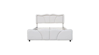 Serene Leather PU Double/King Bed - Style HeavenSerene Leather PU Double/King BedBedsStyle HeavenStyle HeavenSERE - CR - D5061028324986Double