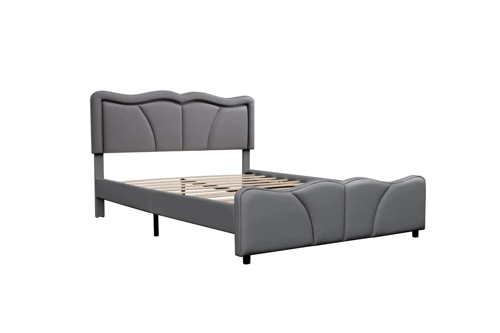 Serene Leather PU Double/King Bed - Style HeavenSerene Leather PU Double/King BedBedsStyle HeavenStyle HeavenSERE - G - K5061028325006King
