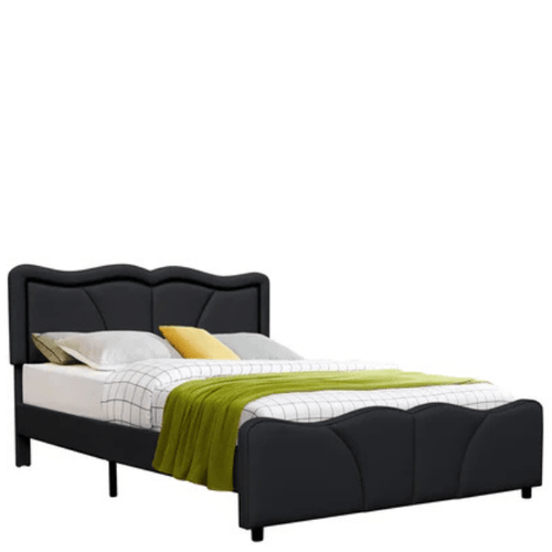 Serene Leather PU Double/King Bed - Style HeavenSerene Leather PU Double/King BedBedsStyle HeavenStyle HeavenSERE - BL - D5061028324993Double