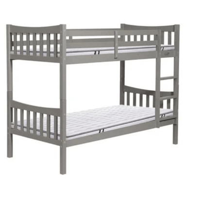 Solid Pine Twin Bunk Bed - Style HeavenSolid Pine Twin Bunk BedfurnitureStyle HeavenStyle HeavenWOOD - TWIN - G5061028325181Grey